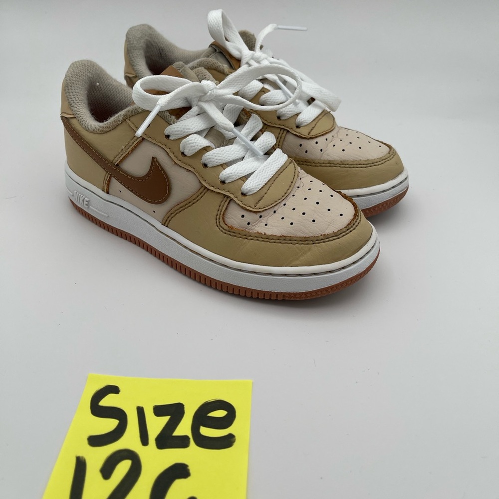 Nike Kids Sneakers Beige and Brown